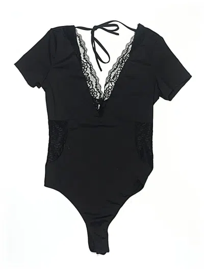 Pre-owned Lulus Bodysuit In Black