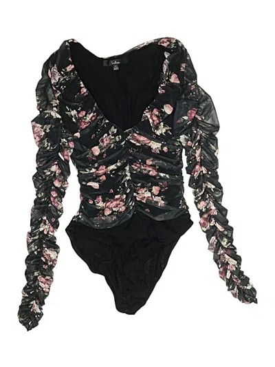 Pre-owned Lulus Bodysuit In Black