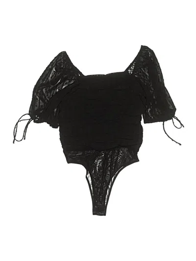 Pre-owned Lulus Bodysuit In Black