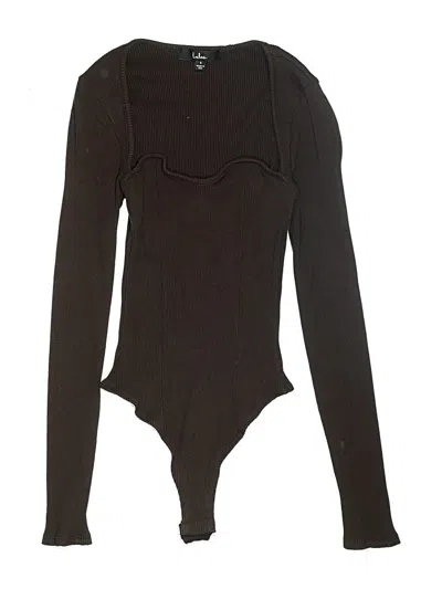 Pre-owned Lulus Bodysuit In Black