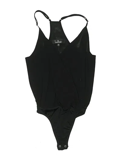 Pre-owned Lulus Bodysuit In Black