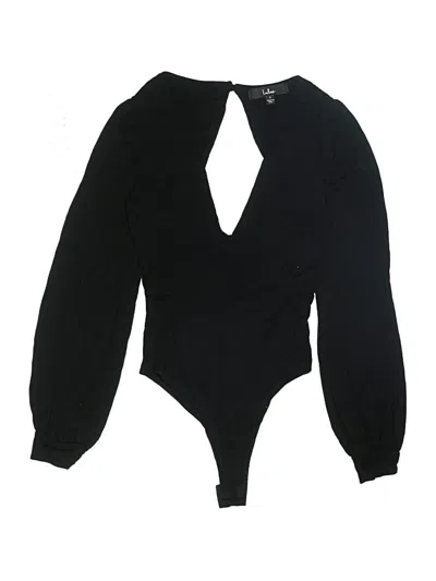 Pre-owned Lulus Bodysuit In Black