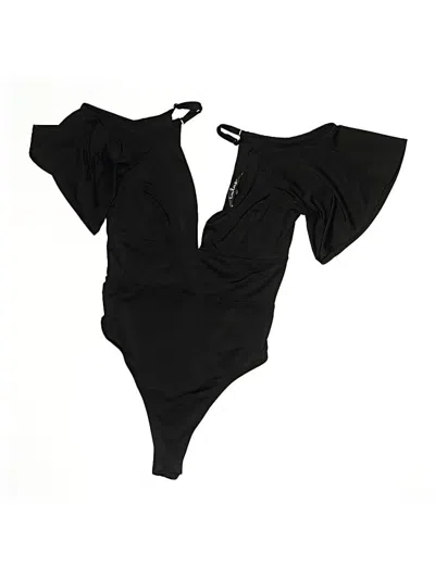 Pre-owned Lulus Bodysuit In Black