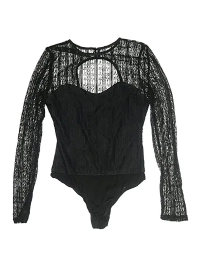 Pre-owned Lulus Bodysuit In Black