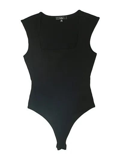 Pre-owned Lulus Bodysuit In Black