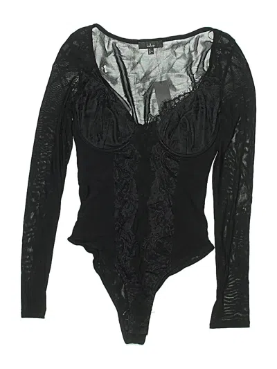 Pre-owned Lulus Bodysuit In Black
