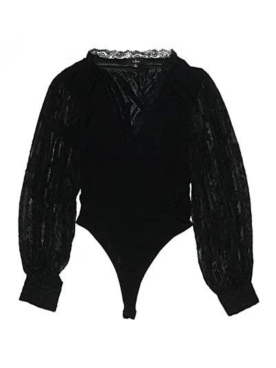 Pre-owned Lulus Bodysuit In Black