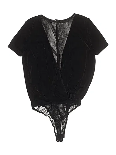 Pre-owned Lulus Bodysuit In Black