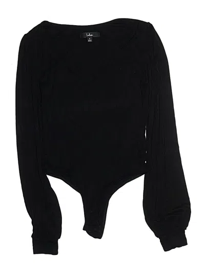 Pre-owned Lulus Bodysuit In Black