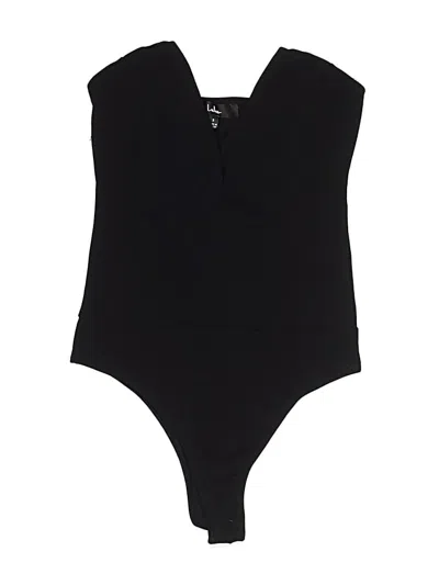 Pre-owned Lulus Bodysuit In Black