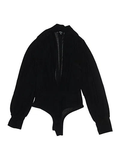 Pre-owned Lulus Bodysuit In Black