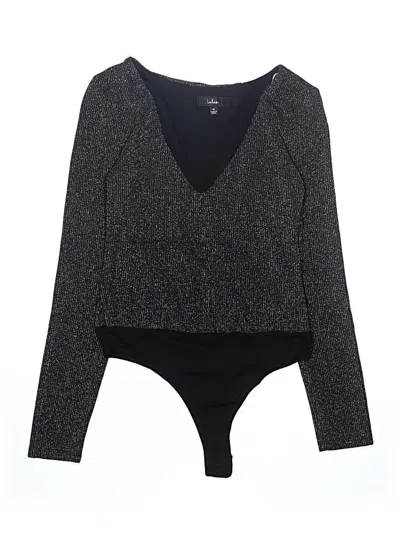 Pre-owned Lulus Bodysuit In Black