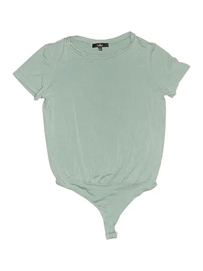 Pre-owned Lulus Bodysuit In Blue