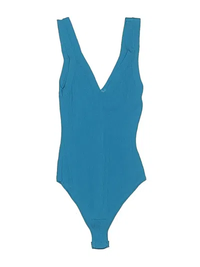 Pre-owned Lulus Bodysuit In Blue