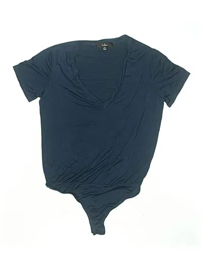 Pre-owned Lulus Bodysuit In Blue