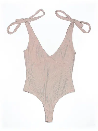 Pre-owned Lulus Bodysuit In Brown