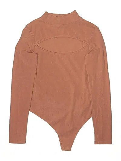 Pre-owned Lulus Bodysuit In Brown