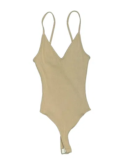 Pre-owned Lulus Bodysuit In Brown