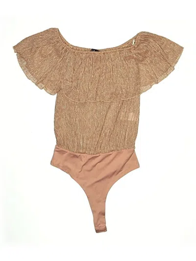 Pre-owned Lulus Bodysuit In Brown