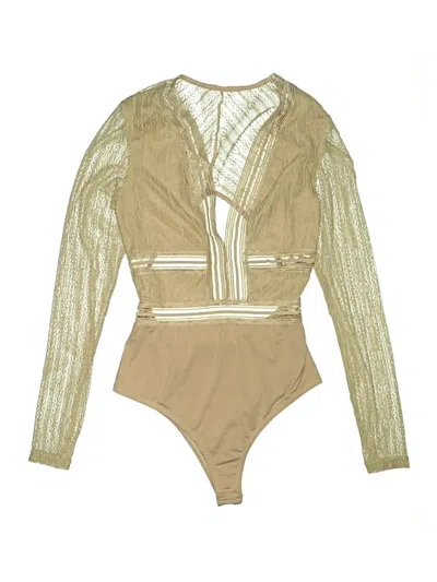 Pre-owned Lulus Bodysuit In Brown