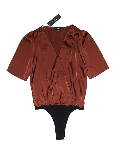 Lulus Bodysuit In Brown