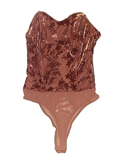 Lulus Bodysuit In Brown