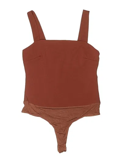 Pre-owned Lulus Bodysuit In Brown