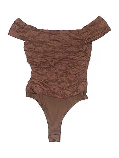 Pre-owned Lulus Bodysuit In Brown