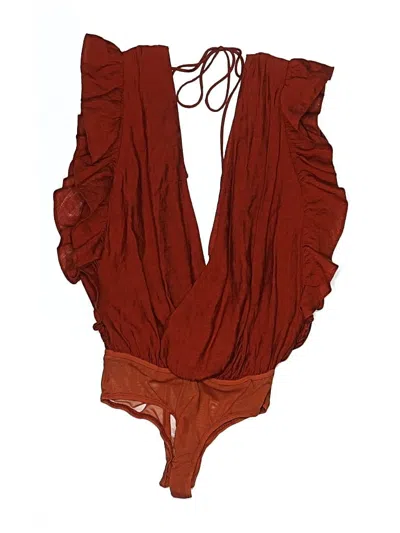 Pre-owned Lulus Bodysuit In Brown