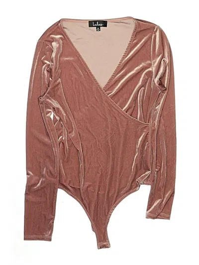 Pre-owned Lulus Bodysuit In Brown