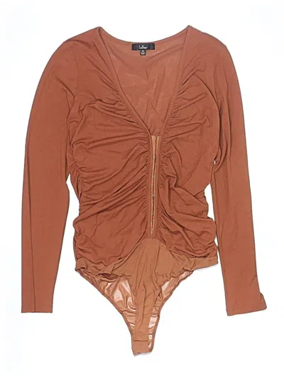 Pre-owned Lulus Bodysuit In Brown