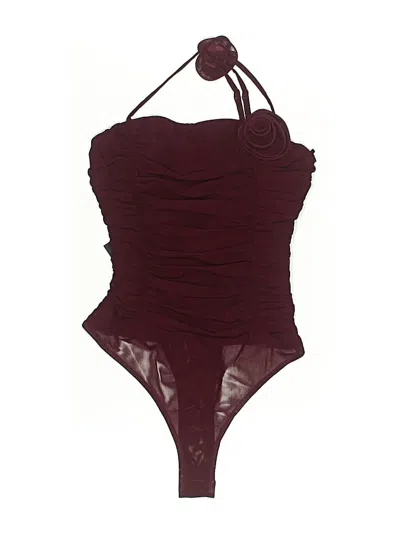 Lulus Bodysuit In Burgundy