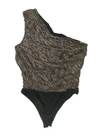 Pre-owned Lulus Bodysuit In Gold