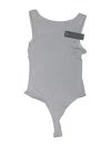 Lulus Bodysuit In Gray
