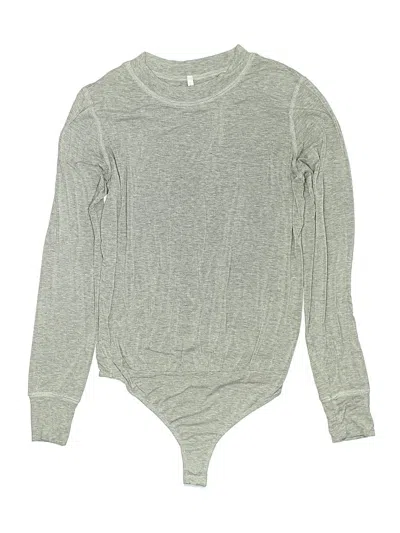 Pre-owned Lulus Bodysuit In Gray