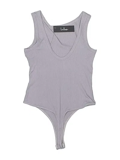 Lulus Bodysuit In Gray
