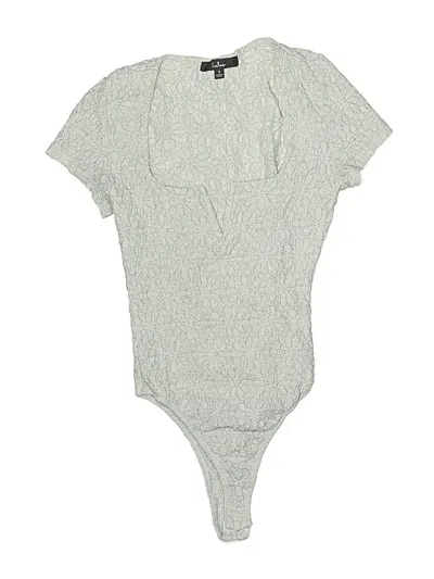 Pre-owned Lulus Bodysuit In Gray