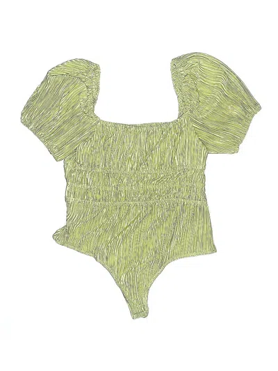 Pre-owned Lulus Bodysuit In Green