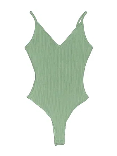 Pre-owned Lulus Bodysuit In Green