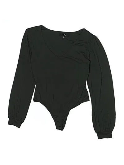 Pre-owned Lulus Bodysuit In Green
