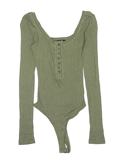 Pre-owned Lulus Bodysuit In Green