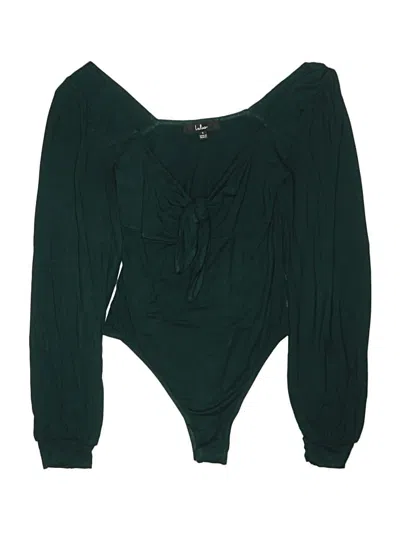 Pre-owned Lulus Bodysuit In Green