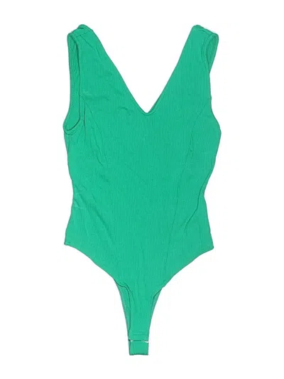 Pre-owned Lulus Bodysuit In Green