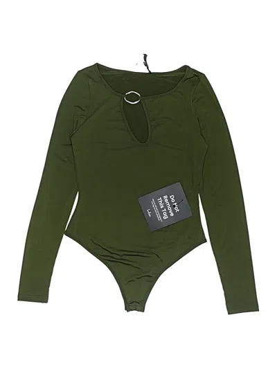 Pre-owned Lulus Bodysuit In Green
