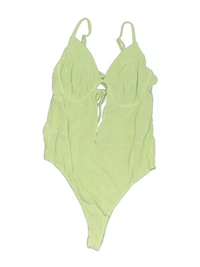 Pre-owned Lulus Bodysuit In Green