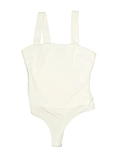 Pre-owned Lulus Bodysuit In Ivory