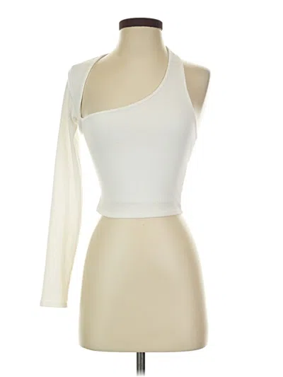 Pre-owned Lulus Bodysuit In Ivory