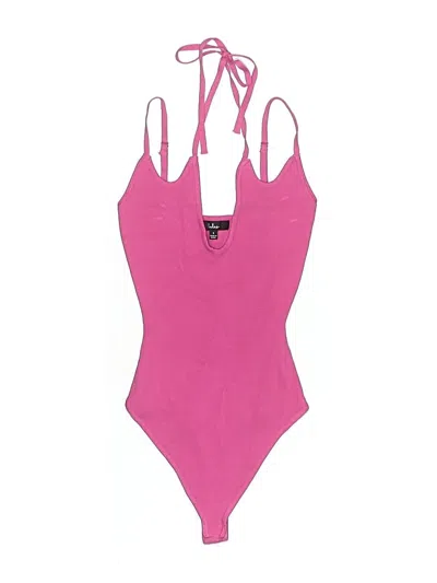 Pre-owned Lulus Bodysuit In Pink