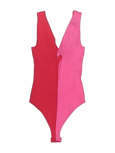 Pre-owned Lulus Bodysuit In Pink