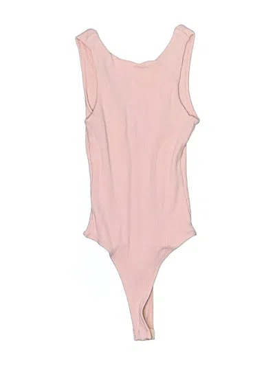 Pre-owned Lulus Bodysuit In Pink